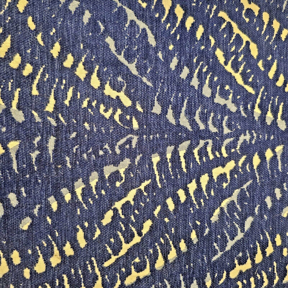 Frontgate Outdoor Patio Animal‎ Print Blue Fringe Pillow Cover 20x20 Set of 2 - Picture 7 of 7